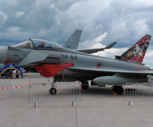 Niemiecki samolot Eurofighter Typhoon
