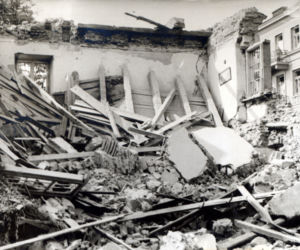 Zniszczenia w Lublinie na skutek bombardowania 9 IX 1939 roku