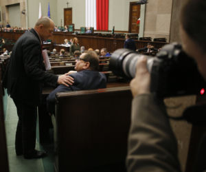 Sejm gratuluje Kaliszowi syna