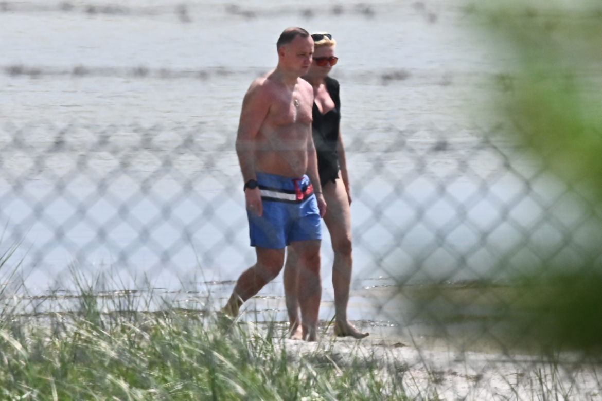 Andrzej Duda i Agata Kornhauser-Duda