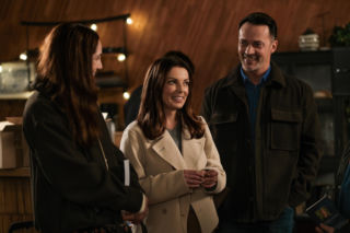 Barwy szczęścia, odcinek 3341. Celina (Oriana Krajewska), Kasia (Katarzyna Glinka), Mariusz (Rafał Cieszyński)