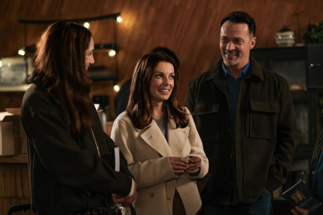 Barwy szczęścia, odcinek 3341. Celina (Oriana Krajewska), Kasia (Katarzyna Glinka), Mariusz (Rafał Cieszyński)