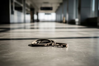 Pies porzucony na lotnisku. Dlaczego właścicielka uciekła?