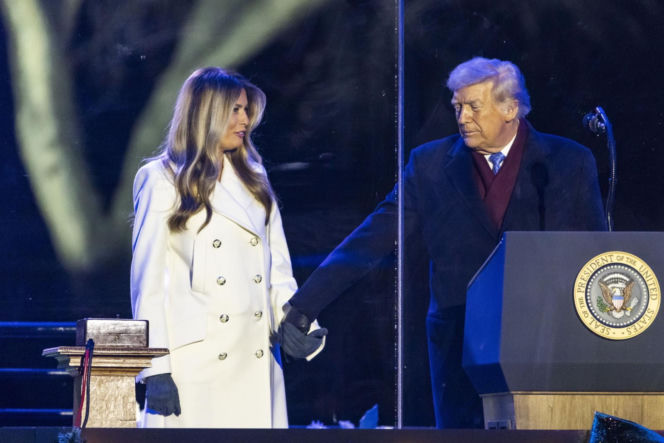 Odpalenie choinki świątecznej pod Białym Domem