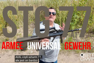 Steyr AUG / StG 77 - test karabinu