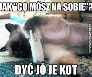 Co mosz na sobie