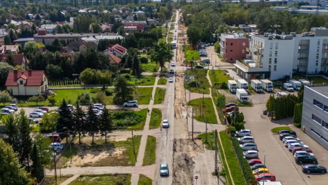 Rozbudowa ul. Białołęckiej w Warszawie