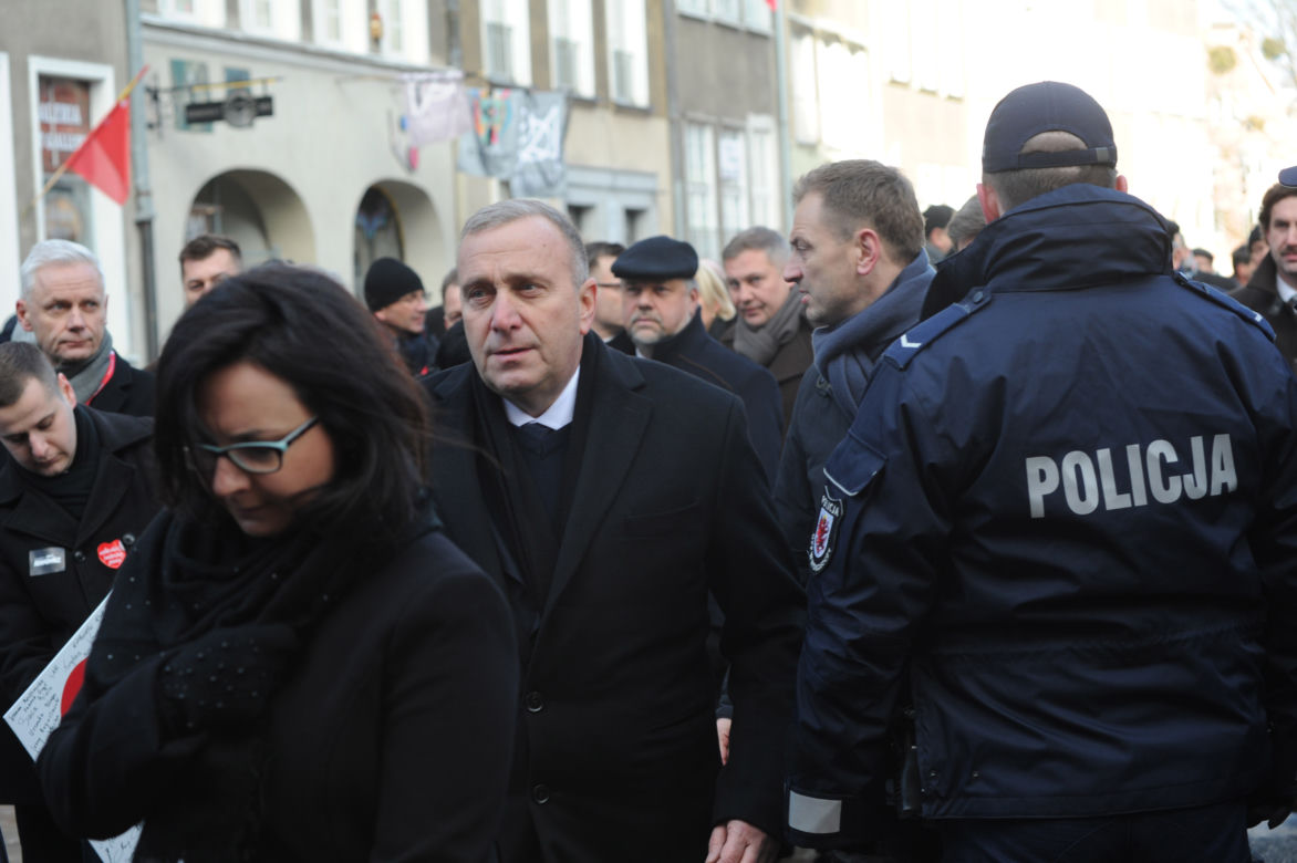 Pogrzeb Adamowicza politycy