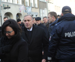 Pogrzeb Adamowicza politycy