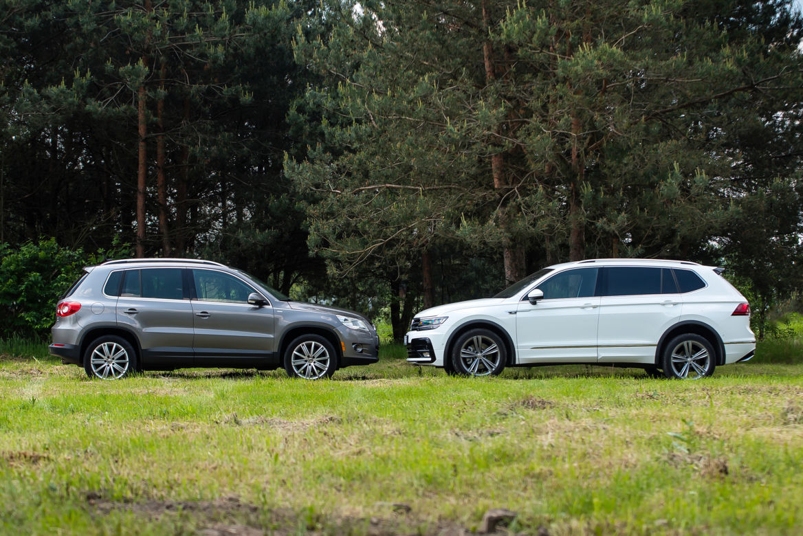 Volkswagen Tiguan Allspace 2.0 TDI 190 KM 4Motion DSG R-Line & Volkswagen Tiguan 2.0 TSI DSG 4Motion Wolfsburg Edition