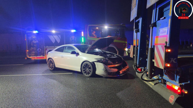 Wypadek na trasie S2.