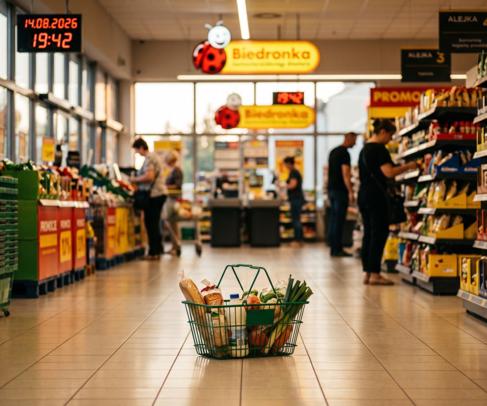 Kolejki w Biedronce. Pracownicy walczą o 1000 zł podwyżki