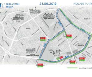  9. Białystok Biega. Utrudnienia w ruchu drogowym 21 września