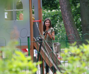 40. urodziny Marta Kaczyńska spędziła na placu zabaw