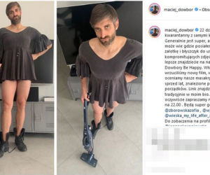 Maciej Dowbor włożył sukienkę, grożą mu śmiercią 