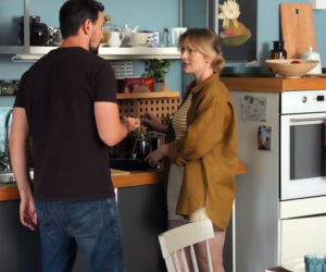 Barwy szczęścia odc. 3285. Marcin Kodur (Oskar Stoczyński), Renata (Anna Mrozowska)