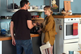 Barwy szczęścia odc. 3285. Marcin Kodur (Oskar Stoczyński), Renata (Anna Mrozowska)