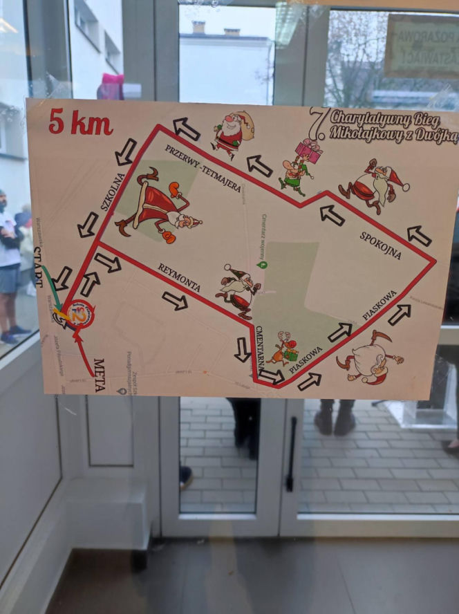 7. Charytatywny Bieg Mikołajkowy z Dwójką w Siedlcach 2025