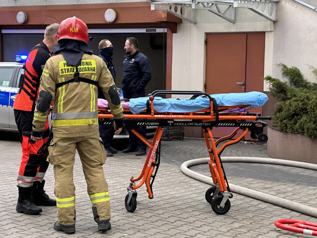  Horror w Wigilię, spłonęło mieszkanie na Bielanach. W środku zwłoki kobiety