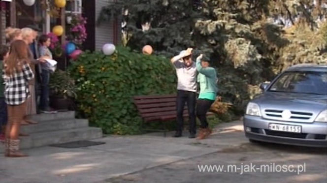 M jak miłość odc. 1113. Ewa (Dominika Kluźniak), Marek (Kacper Kuszewski)