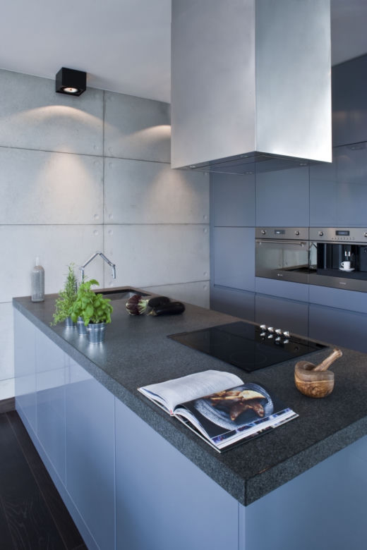 Woronicza Qbik w wersji industrialnej: loft aranżacja