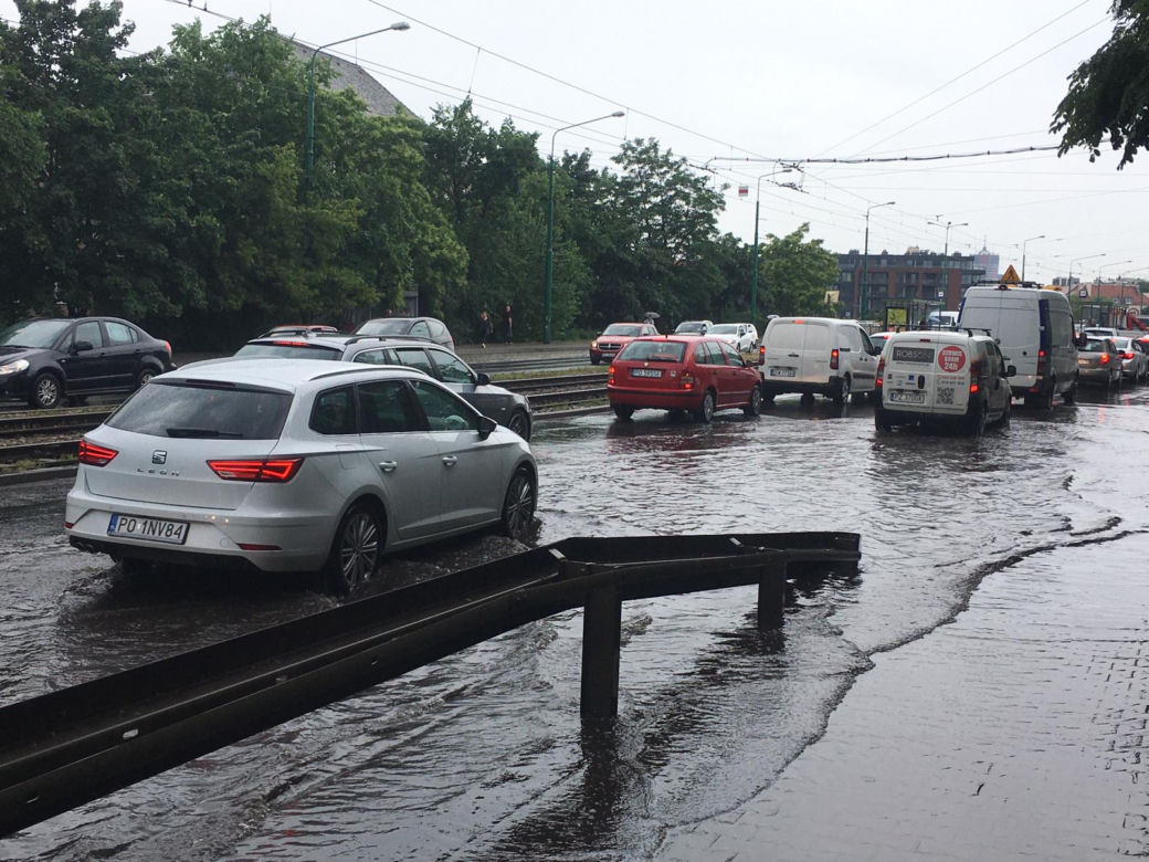 Zalany Poznań i okolice