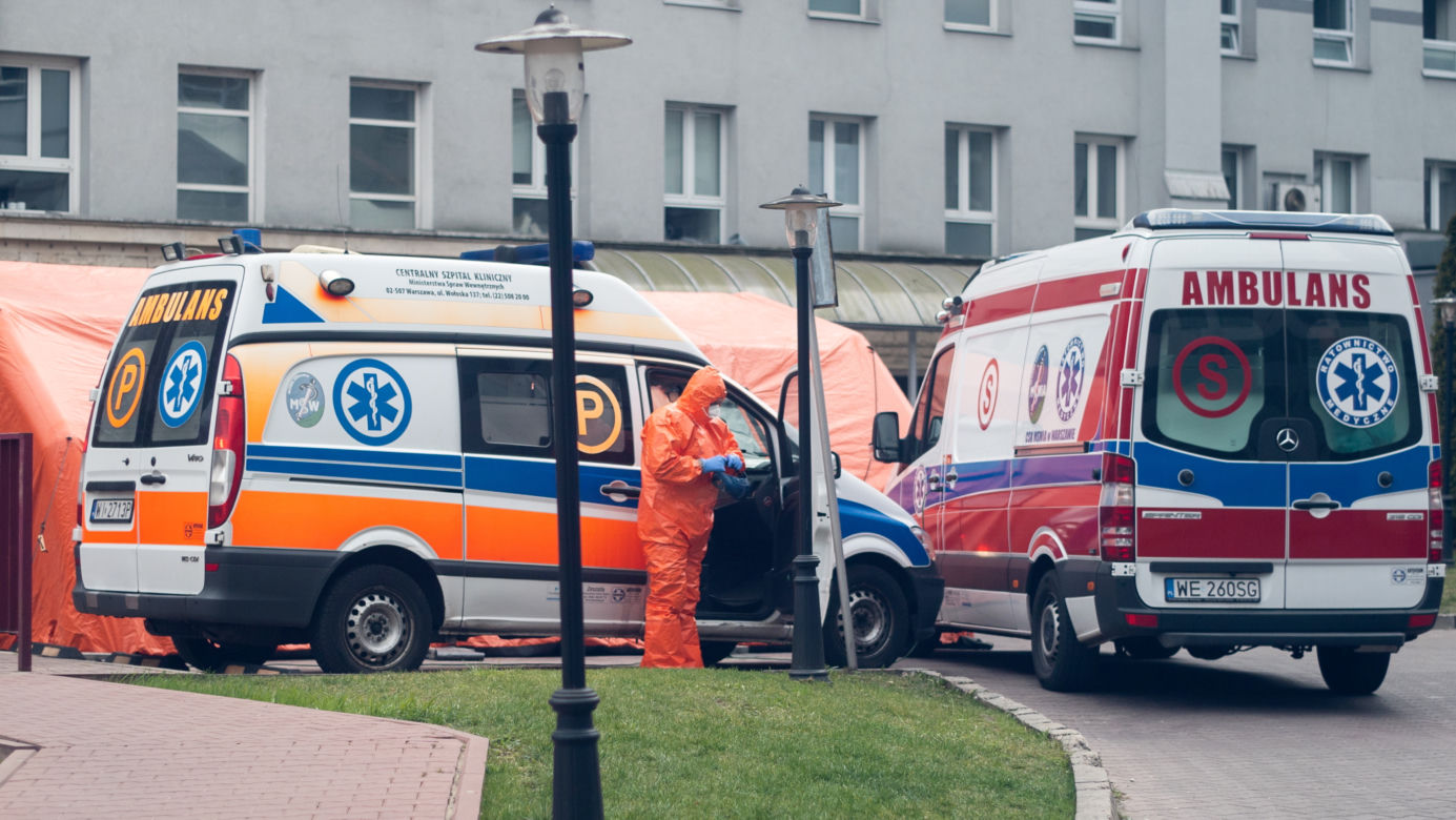 Kolejne karetki uziemione