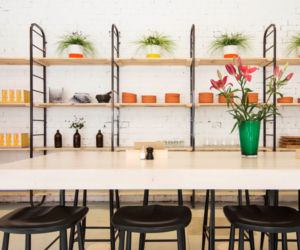 Wnętrze kawiarni Barry Café
