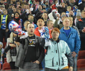 Górnik Zabrze - Cracovia: Gol Cabrery daje gościom 3 punkty [ZDJĘCIA KIBICÓW]