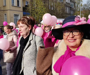 Marsz Różowej Wstążki w Szczecinie