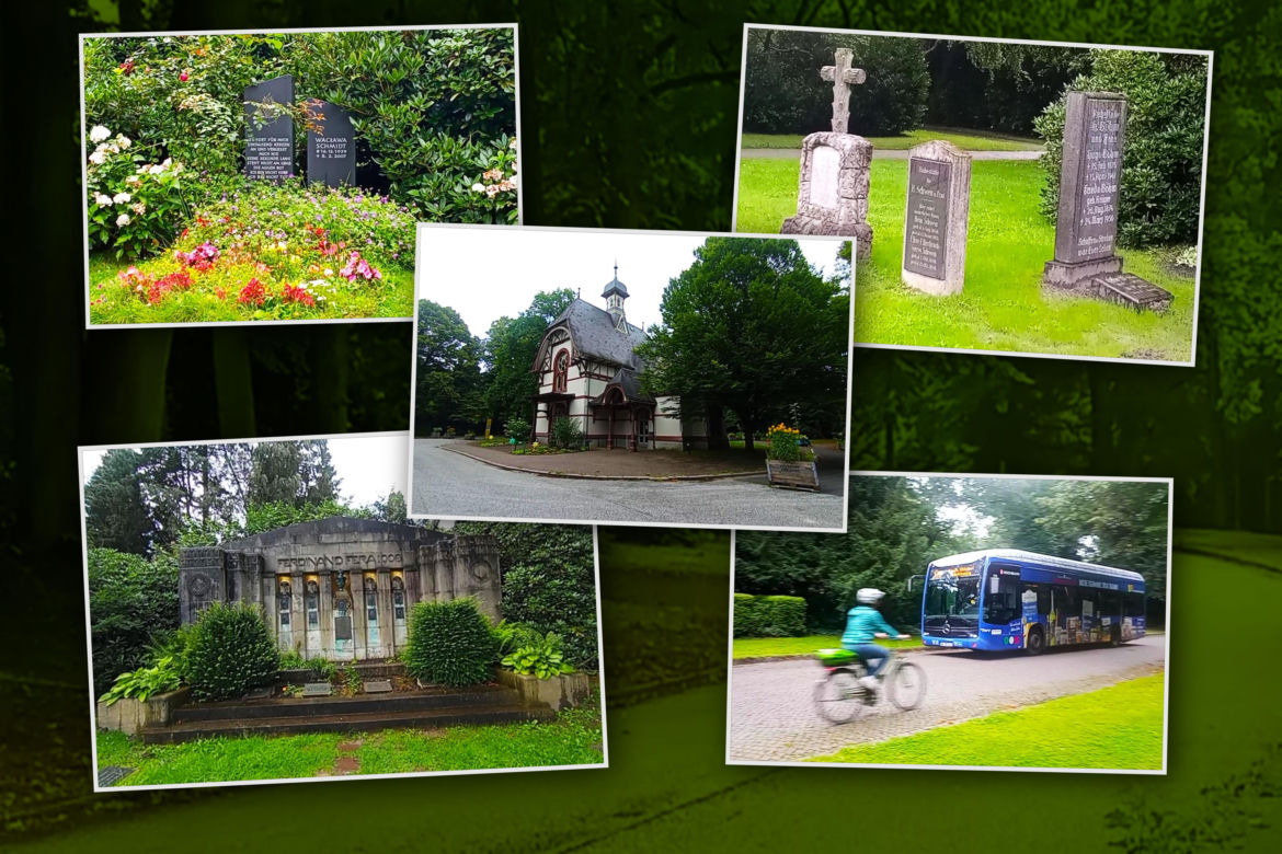 Ohlsdorfer Friedhof w Hamburgu
