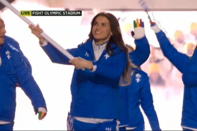 CEREMONIA OTWARCIA IGRZYSK SOCZI: Grecy włożyli TĘCZOWE RĘKAWICZKi na złość PUTINOWI!