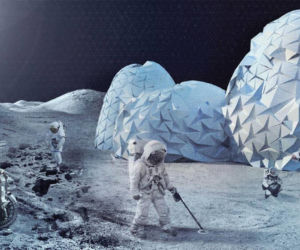 Wizualizacja projektu Lunar Test Lab (2016)