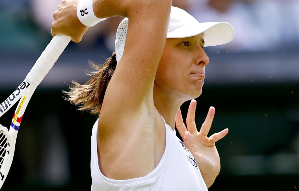 Rodzina Igi Świątek na Wimbledonie