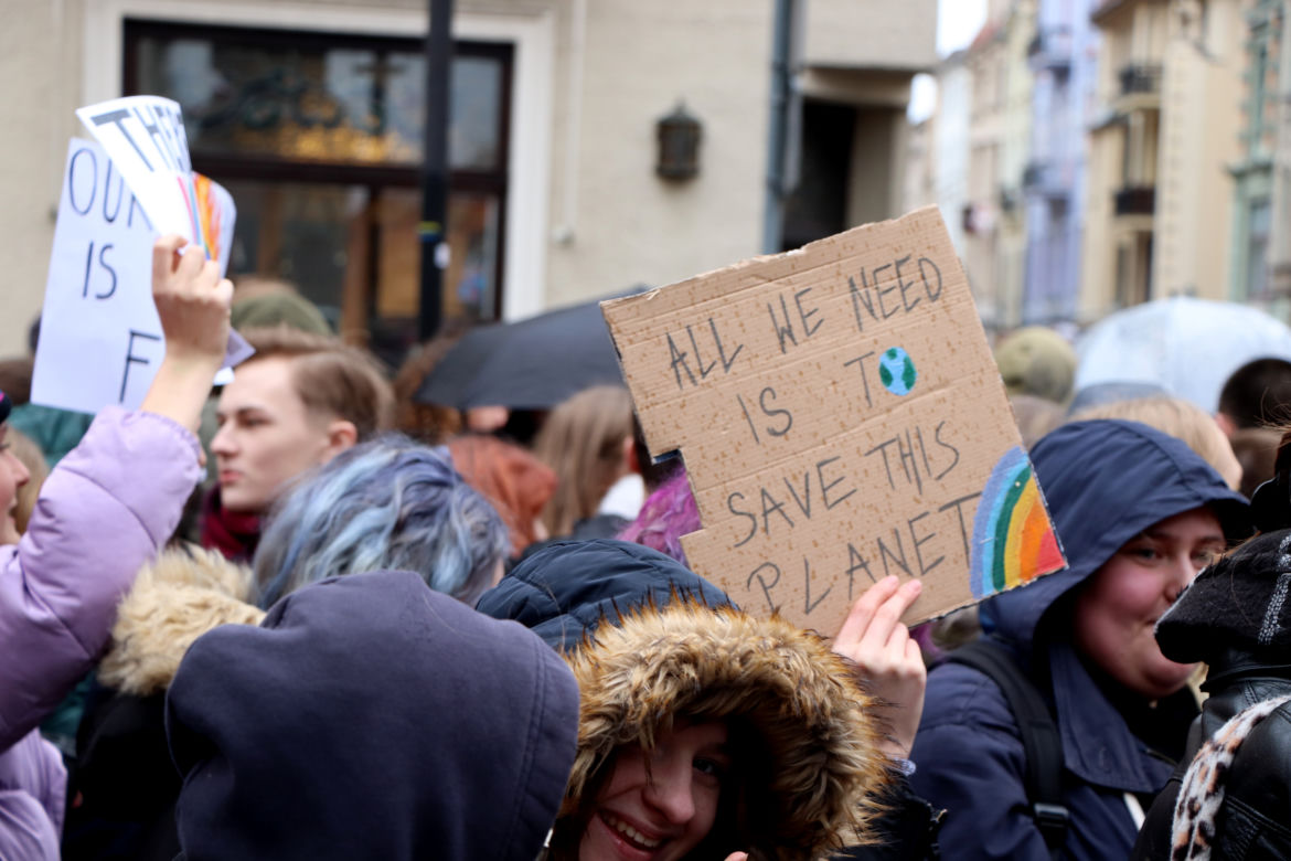 Młodzieżowy Strajk Klimatyczny w Toruniu