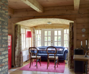 Drewniany dom na Podlasiu