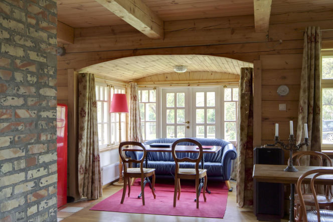 Drewniany dom na Podlasiu