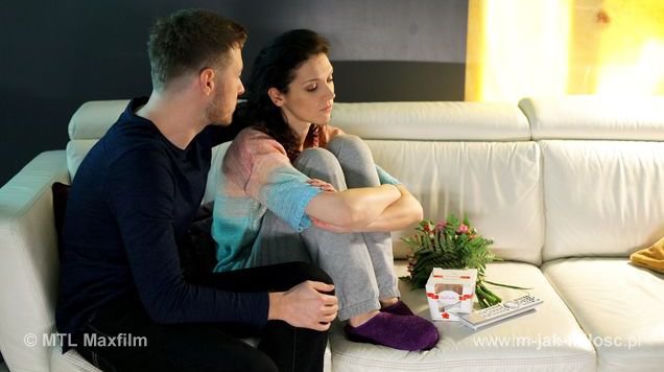 M jak MIŁOŚĆ odc. 991. Mirka (Andżelika Piechowiak), Irek (Maciej Jachowski)