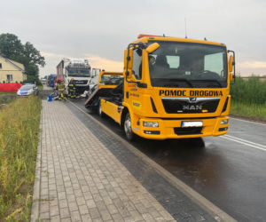 Koszmarny wpadek w Wiągu pod Świeciem. Nie żyje 40-letni Ukrainiec