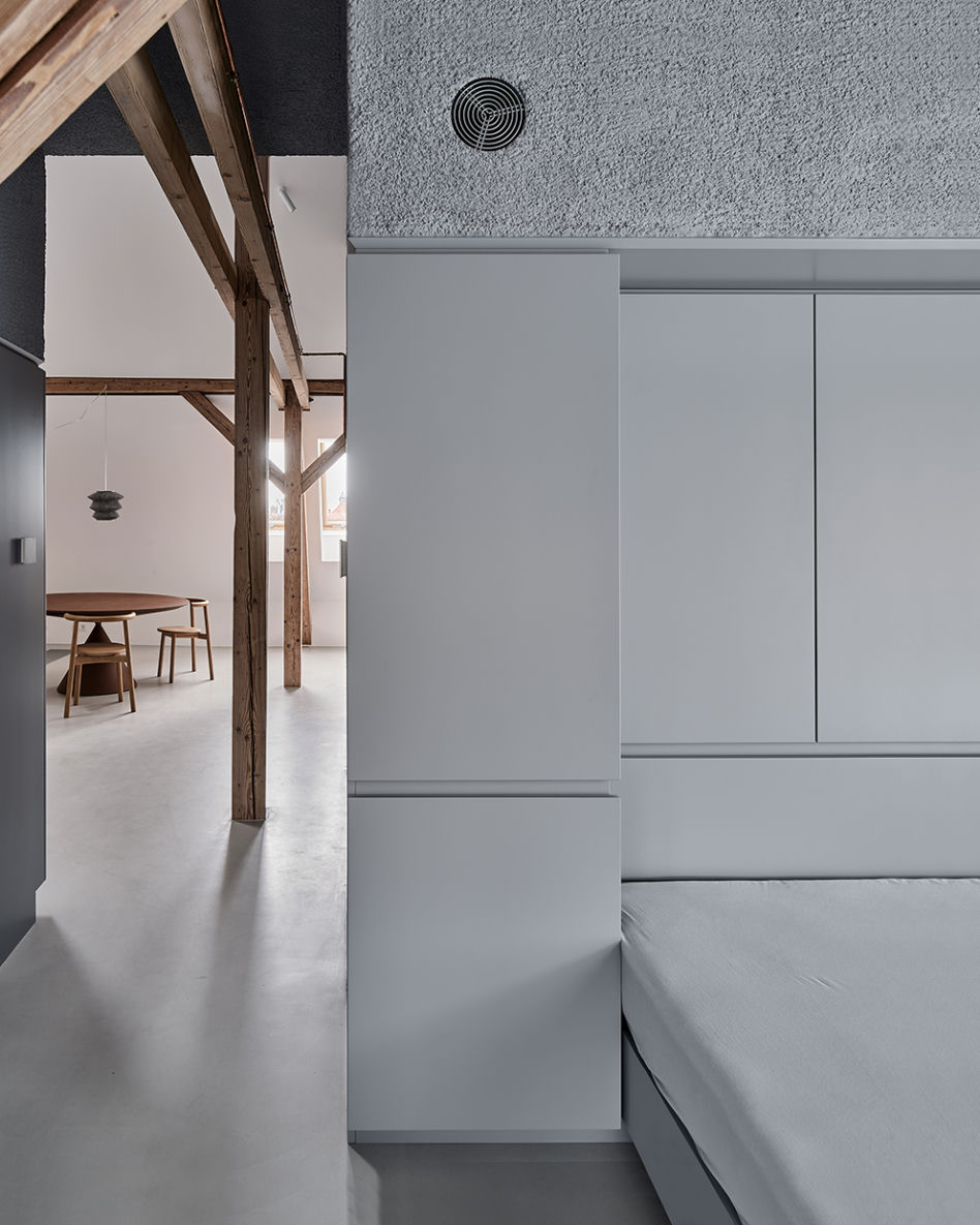 Przebudowa poddasza kamienicy w Gliwicach autorstwa biura Dyrda Fikus Architekci