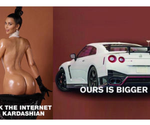 Kim Kardashian vs Nissan GT-R NISMO