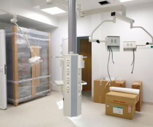 Budowa szpitala tymczasowego w Szczytnie dla pacjentów z COVID-19