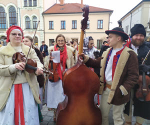 Bon na żywieckim rynku