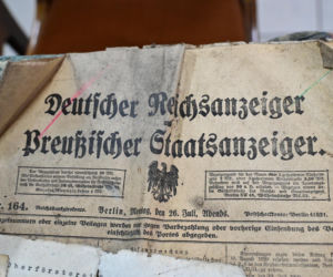 Dokumenty przeleżały na strychu prawie 100 lat