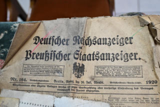 Dokumenty przeleżały na strychu prawie 100 lat