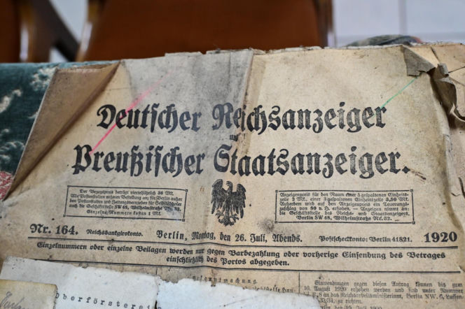 Dokumenty przeleżały na strychu prawie 100 lat