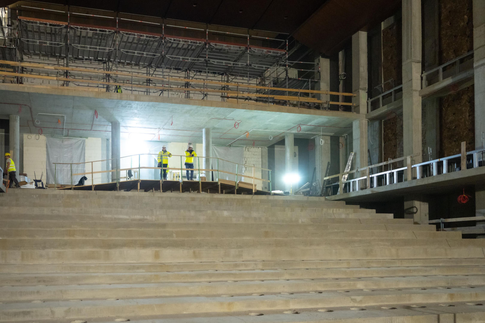 Centrum Muzyki w Krakowie - budowa, wnętrza