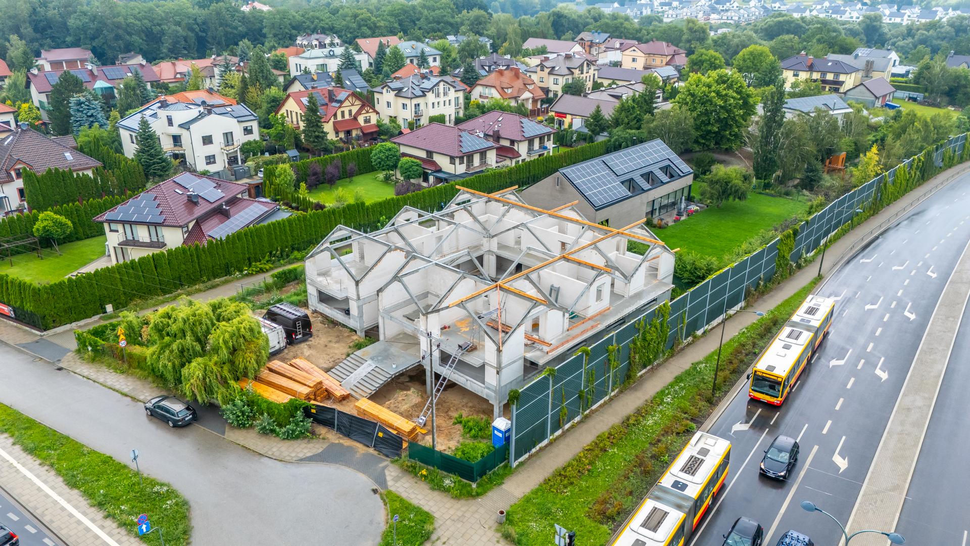 Budowa przy ul. Relaksowej 10A w Warszawie