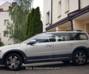 Volvo XC70 Rafała Trzaskowskiego