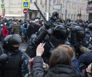 Wyszyli na ulice dla Navalnego. Protesty w Rosji.